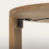 Evelyn Light Brown Oblong Coffee Table - Ornate Home
