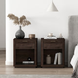 Evelyn Nightstand in Brown (set of 2) - Ornate Home