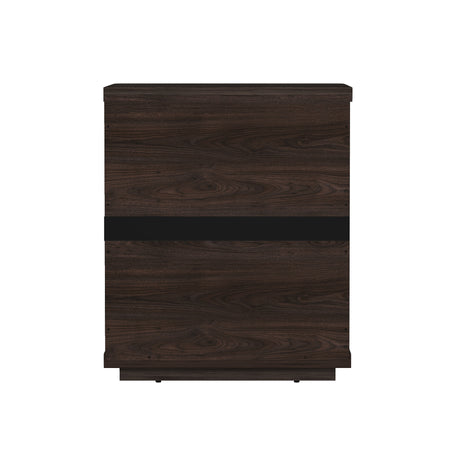 Evelyn Nightstand in Brown (set of 2) - Ornate Home