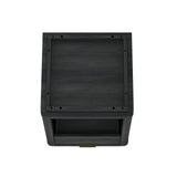 Evelyn Nightstand in Charcoal Grey - Ornate Home