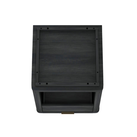 Evelyn Nightstand in Charcoal Grey - Ornate Home