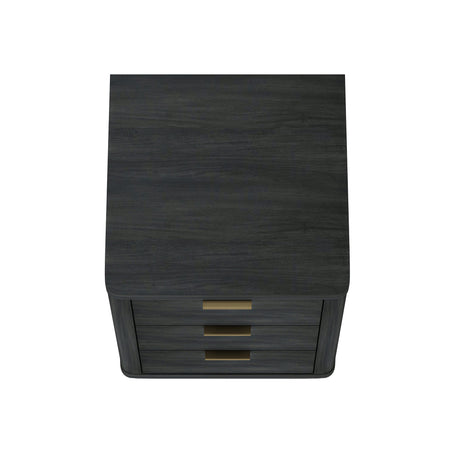 Evelyn Nightstand in Charcoal Grey - Ornate Home