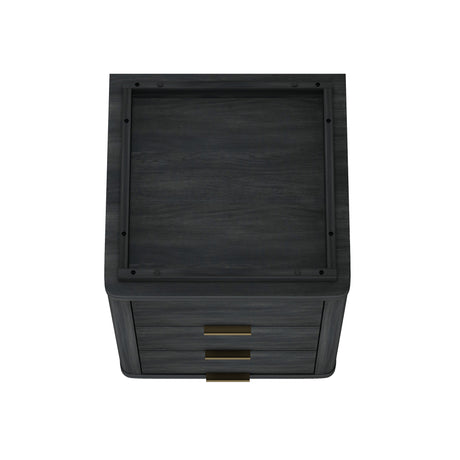 Evelyn Nightstand in Charcoal Grey - Ornate Home
