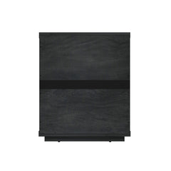 Evelyn Nightstand in Charcoal Grey (set of 2) - Ornate Home