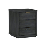 Evelyn Nightstand in Charcoal Grey (set of 2) - Ornate Home