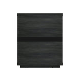 Evelyn Nightstand in Charcoal Grey (set of 2) - Ornate Home