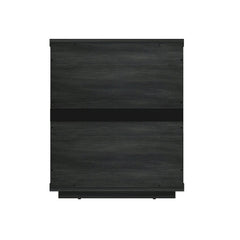 Evelyn Nightstand in Charcoal Grey (set of 2) - Ornate Home
