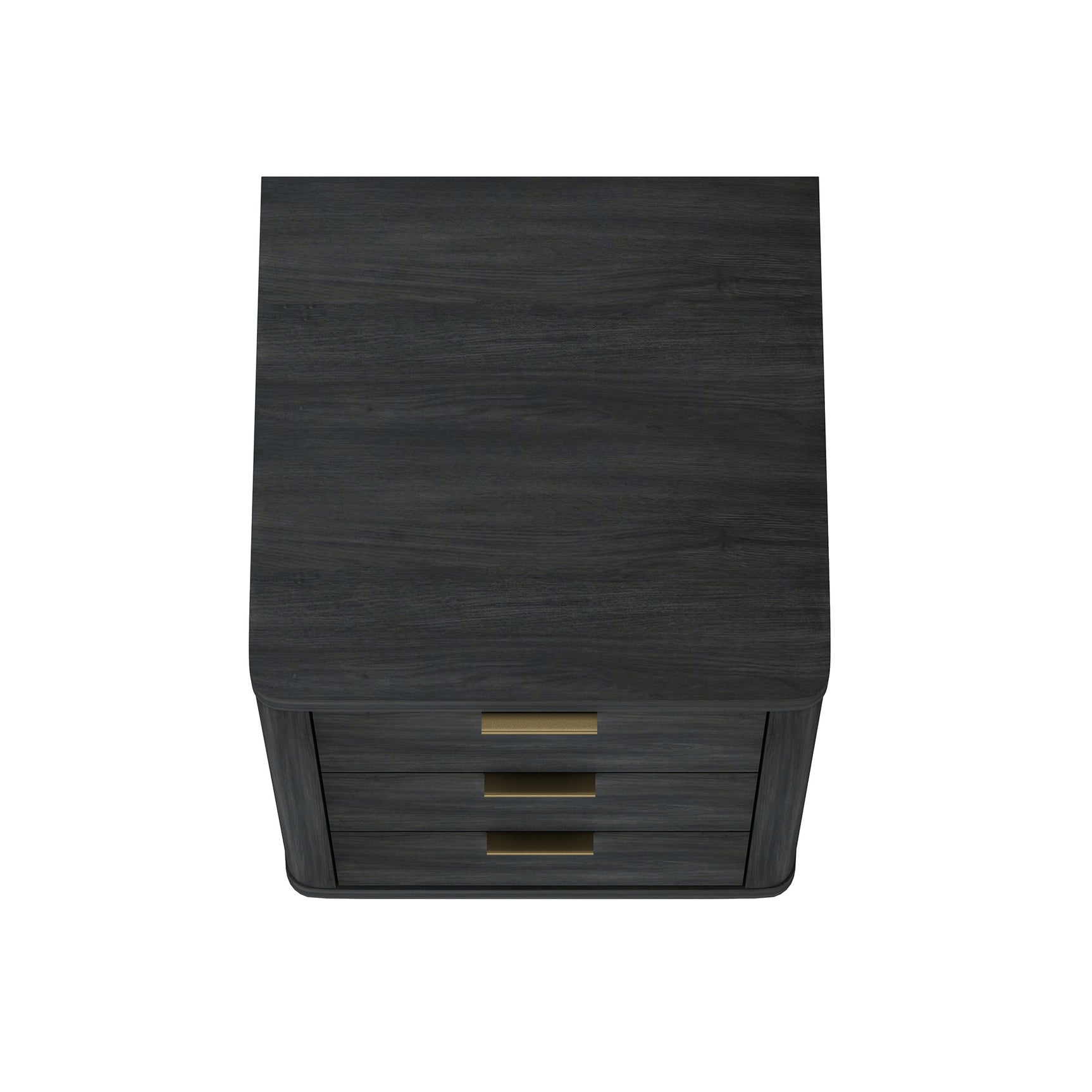 Evelyn Nightstand in Charcoal Grey (set of 2) - Ornate Home