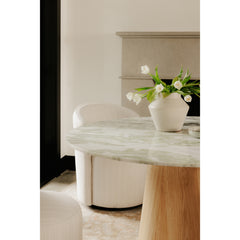 Evelyn Onyx Marble Dining Table - Ornate Home