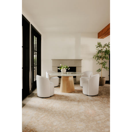 Evelyn Onyx Marble Dining Table - Ornate Home