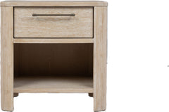 Evelyn Saltwood 1-Drawer Nightstand - Ornate Home