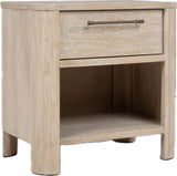 Evelyn Saltwood 1-Drawer Nightstand - Ornate Home