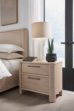 Evelyn Saltwood 2-Drawer Nightstand - Ornate Home