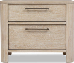 Evelyn Saltwood 2-Drawer Nightstand - Ornate Home