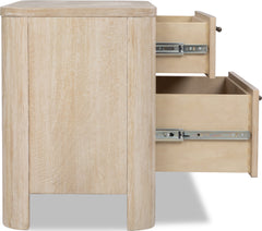 Evelyn Saltwood 2-Drawer Nightstand - Ornate Home
