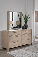 Evelyn Saltwood 6-Drawer Dresser - Ornate Home