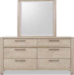 Evelyn Saltwood 6-Drawer Dresser - Ornate Home