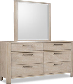 Evelyn Saltwood 6-Drawer Dresser - Ornate Home
