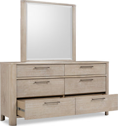 Evelyn Saltwood 6-Drawer Dresser - Ornate Home