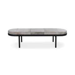 Evelyn Sparrow Gray Accent Bench - Ornate Home