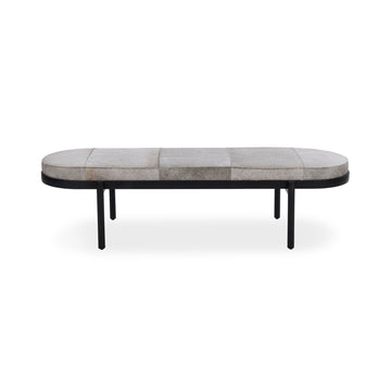 Evelyn Sparrow Gray Accent Bench - Ornate Home