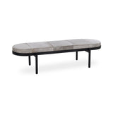 Evelyn Sparrow Gray Accent Bench - Ornate Home