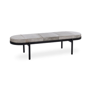Evelyn Sparrow Gray Accent Bench - Ornate Home