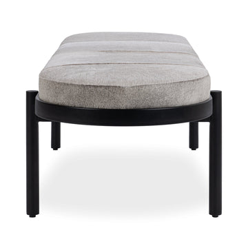 Evelyn Sparrow Gray Accent Bench - Ornate Home