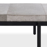 Evelyn Sparrow Gray Accent Bench - Ornate Home