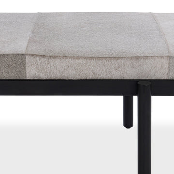 Evelyn Sparrow Gray Accent Bench - Ornate Home