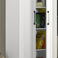 Evelyn White 23"W Storage Cabinet - Ornate Home