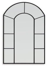 Evengton Black Accent Mirror (Online Special Price) - Ornate Home