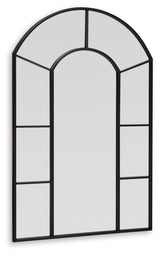 Evengton Black Accent Mirror (Online Special Price) - Ornate Home