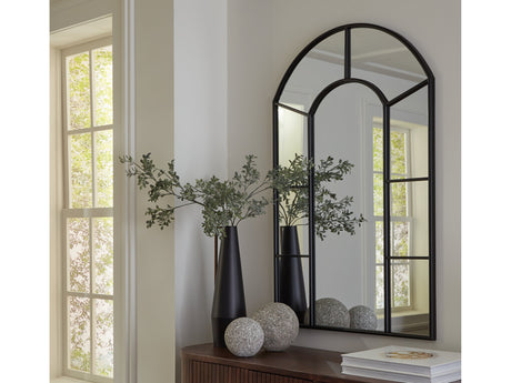Evengton Black Accent Mirror - Ornate Home