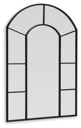 Evengton Black Accent Mirror - Ornate Home