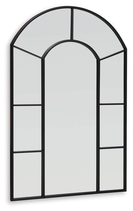 Evengton Black Accent Mirror - Ornate Home
