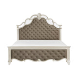 Ever Champagne 4-piece Queen Bedroom Set - Ornate Home