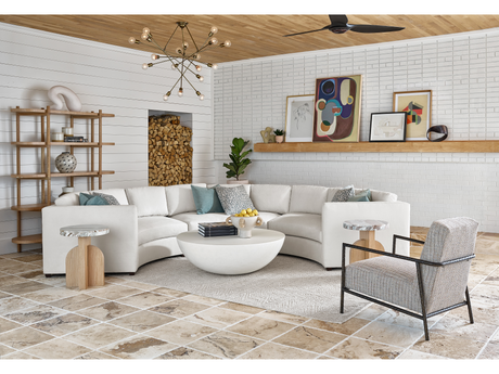 Everdin Abaco White Cocktail Table - Ornate Home