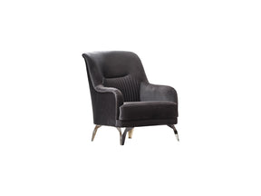 Everest Light Grey Chair - Ornate Home