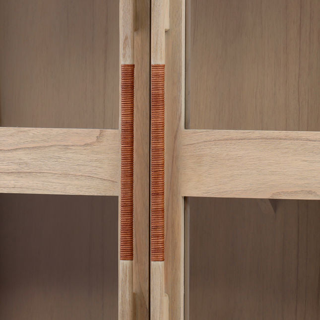 Everest Natural Cabinet - Ornate Home