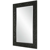 Everest Satin Black Mirror - Ornate Home