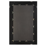 Everest Satin Black Mirror - Ornate Home