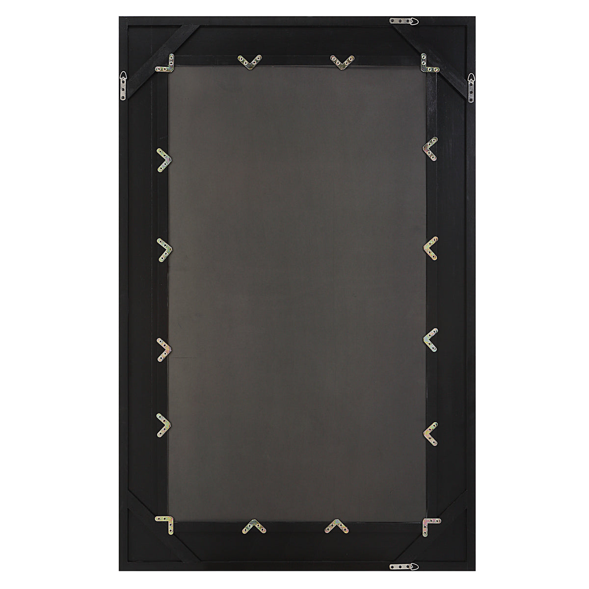 Everest Satin Black Mirror - Ornate Home