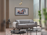 Everest Light Grey Convertible Sofa