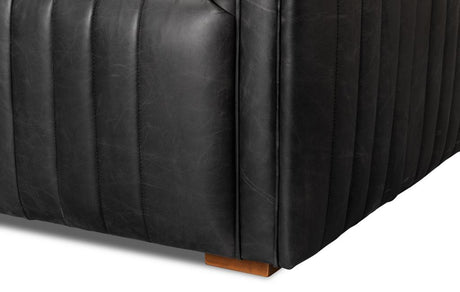 Everett Black Sofa - Ornate Home