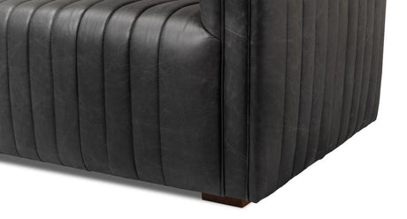 Everett Black Sofa - Ornate Home