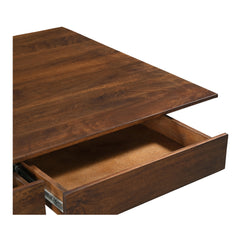 Everett Dark Brown Coffee Table - Ornate Home