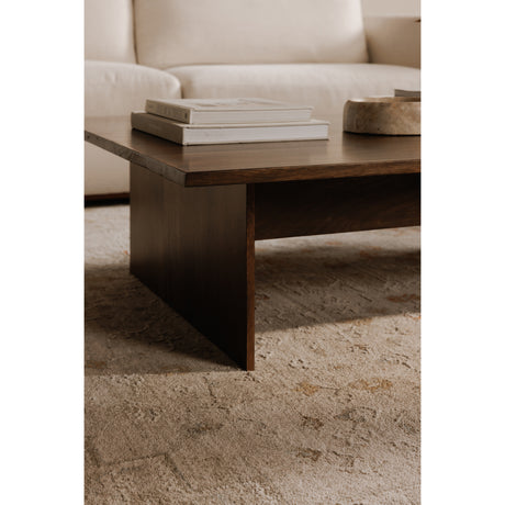 Everett Dark Brown Coffee Table - Ornate Home