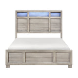 Everett Gray 4-Piece Queen Bedroom Set - Ornate Home