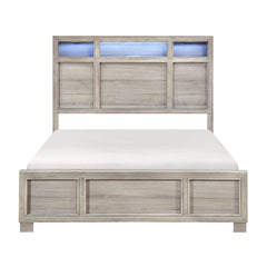 Everett Gray 4-Piece Queen Bedroom Set - Ornate Home
